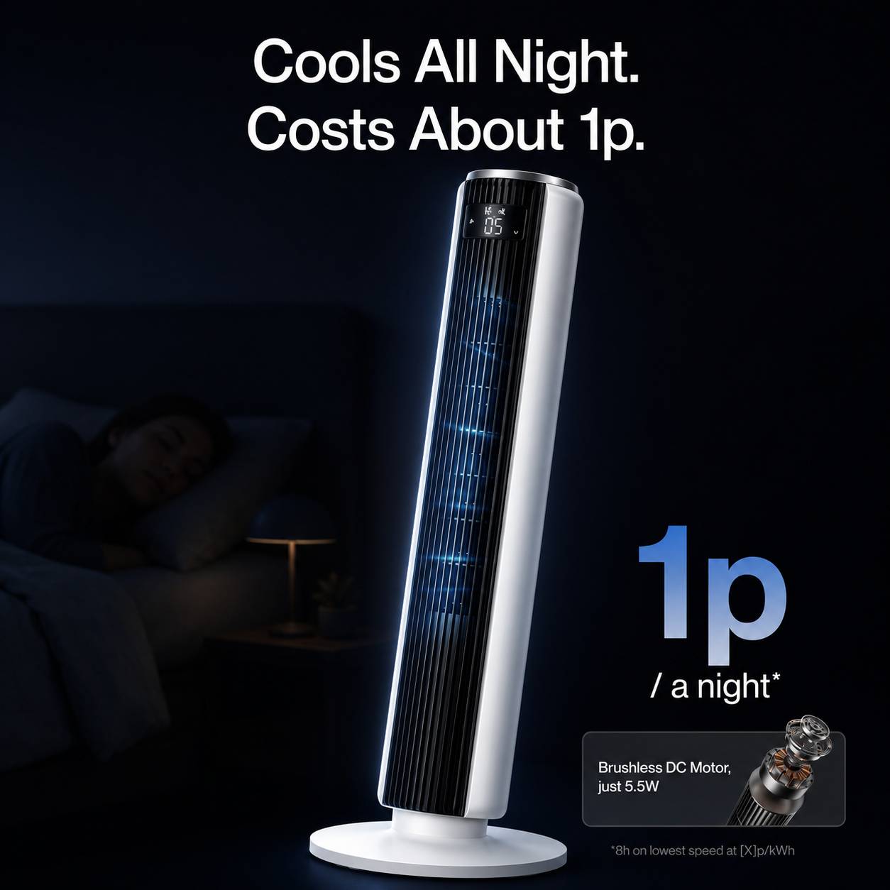 LEVOIT VORTEXAIR™ CLASSIC 36" DC TOWER FAN