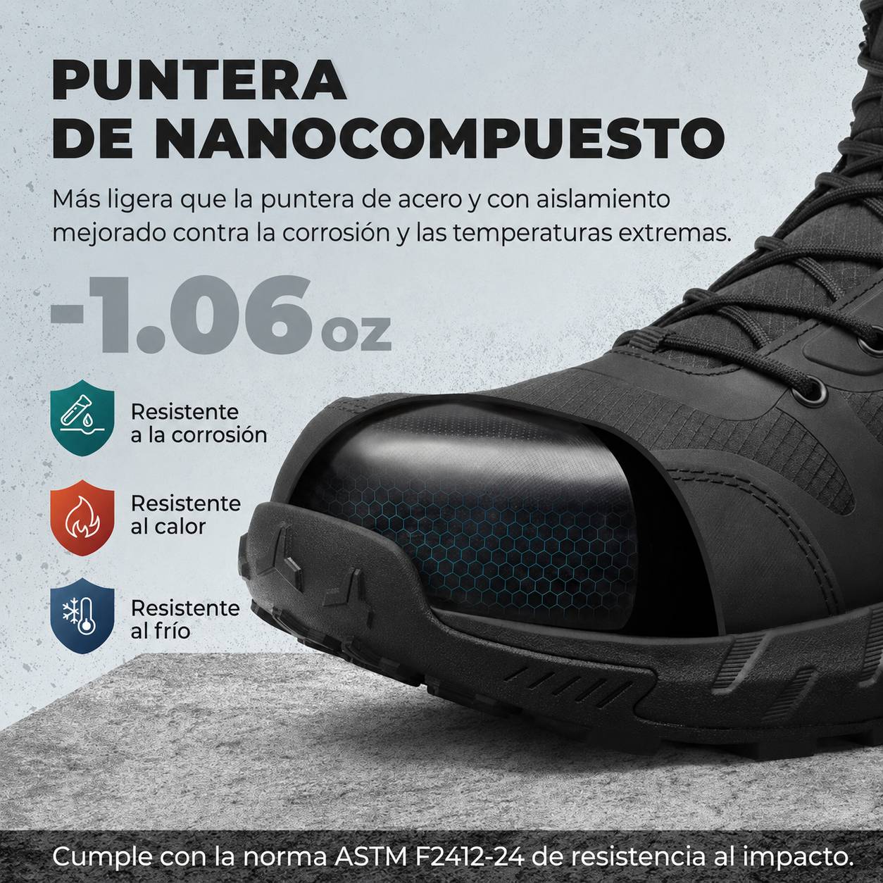 Metrostrike - Botas Tácticas Militares Ligeras