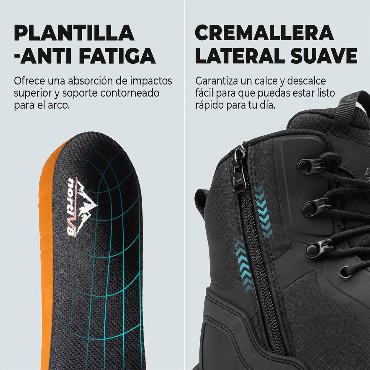 Metrostrike - Botas Tácticas Militares Ligeras