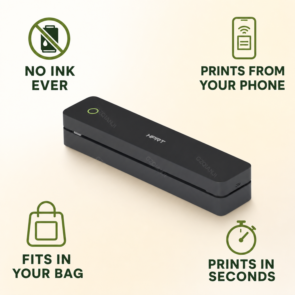 Inkless Portable Printer